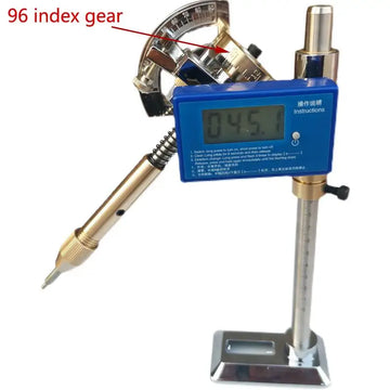 Polishing machine handle Digital display gem manipulator Jewelry jade facet grinder Polishing machine corner manipulator engraving knife grinding handle