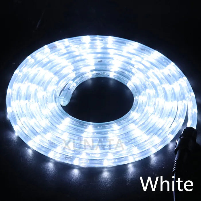 Neon sign Application:Decoration Material AC 220V Neon Strip LED Strip Waterproof Neon Sign LED Light Christmas Party Decoration Outdoor Rainbow Tube Rope Light Led Strip