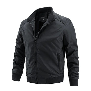 Men's Large Size Casual Trench Coat Korean Version Spring Autumn Thin Jacket with Trendy Wear