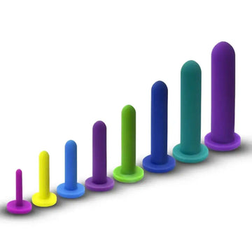 8 Different Sizes Silicone Dilators for Pelvic Floor Strengthening Bladder Control  Strengthening Device Dilators for Women