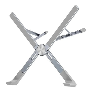 ALUMINIUM BASE Vothoon Portable Laptop Stand for MacBook Pro Air Aluminum Foldable Notebook Laptop Base Macbook Holder Adjustable Tablet Stand