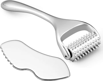 HOME USE MASSAGER HEAD SAMPLE MATERIA Acupressure Roller Deep Tissue Massage Tool for Face Acupuncture Roller SkinCare Face Massager Gua Sha Facial Tools Massage Tool