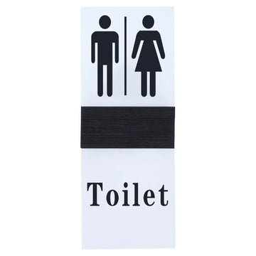 Acrylic LED Sign LED Toilet Door Sign for Restrooms, Bathroom Entrance Display, 29x11cm Acrylic Custom Wc Signage, Drop Shipping