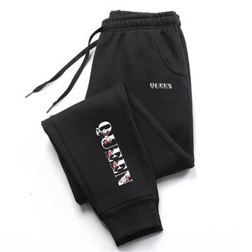women sportswear  women sweatpants(tracksuit) Trousers QUEEN Letter Printing Street Sweatpants Daily Casual Simplicity Versatile Harajuku Sport Jogging Pants
