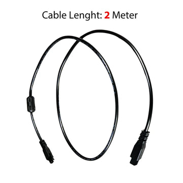 Bamboo Cable Kit For Bambu Lab AMS Lite Extension Cable with Magnetic Ring Filter 1M/1.5/2M 4pin Cables Bambulab A1 A1mini 3D Printer Accessories