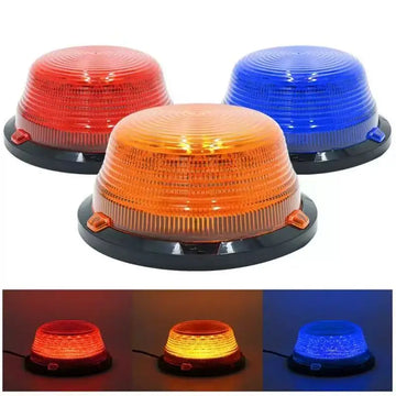UB700W Warning light 12V-80V 90 LED Warning Beacon Light with Dual-Button Switch Car Charger Strobe Rotating Emergency Warning Light Universal