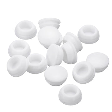 plastic cover 15/25pcs 10-19mm Silicone Plugs Furniture Hole Covers Snap in Locking Hole Plugs Hole Stoppers for Metal Tube Furniture End Caps