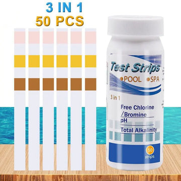 water test paper  Chlorine PH Test Strips SPA Swimming Pool Aquarium Fish Tank Water Tester Paper Residual Chlorine PH Value Alkalinity Hardness