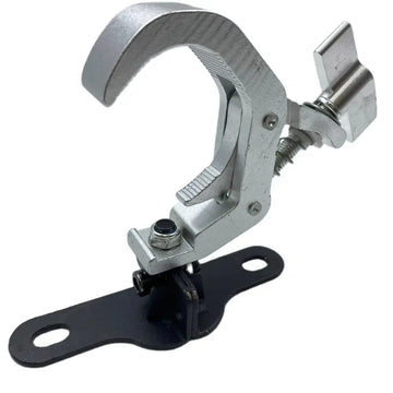PLINTH BEAM MOUNT BKT ISSUE A  FINISH NATURAL ANODISED Aluminum Fold Clamp 105-115mm Pitch Bracket For LED Moving Head Beam Lighting Truss Mount Clamp Hooks Mobile DJ Stage Para Luces