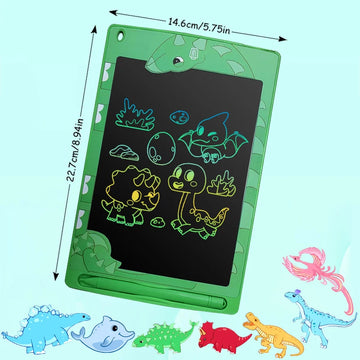 8.7'' tablet used 8.5 Inch LCD Writing Tablet Digital Drawing Tablet Cartoon Handwriting Pads Electronic Tablet Board For 3 4 5 6 7 8 Years kids