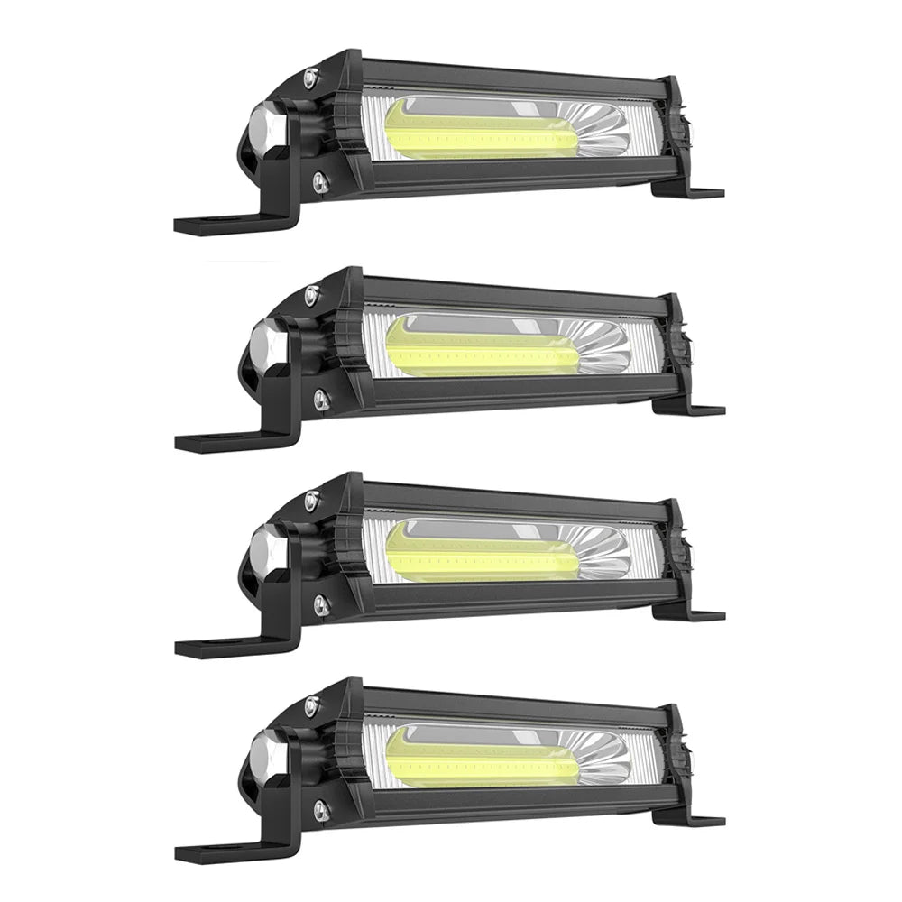 ALUMINIUM CAR LED Waterproof CAR Work Lamp Spotlight Cars Combo Beam Offroad Driving LED Light Bar 9W COB Mini 3inch Aluminum Alloy Universal