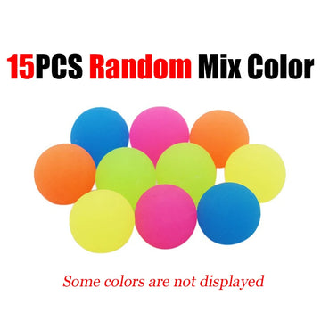 10-20PCS Random Solid Color Elastic Bouncing Balls Chasing Game Use Suitable for Party Interactive Games Goodie Bag Souvenir ZYF