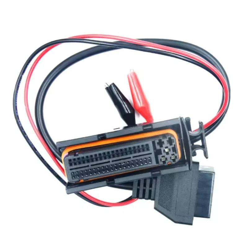 OBD2 extended cable Free shipping 81 Pins OBD Diagnostic Cable OBD2 Adapter F+DC EDC16/17 ECU Cable For VAG Group