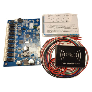 Elevator controller 8F 125Khz RFID Card Elevator Controller Module Elevator Hierarchical Access Control