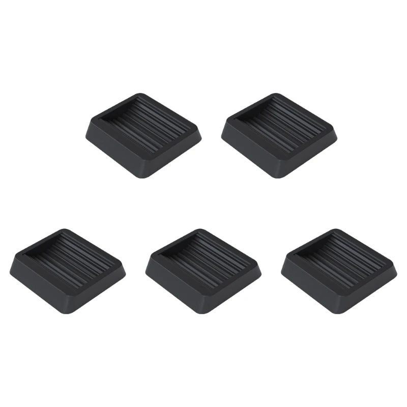 ANTI-TIP WHEELS Not Slip Furniture Wheel Stopper Rubber Chair Caster Cups set Floor Protectors with Vibration Dampening Simple Install