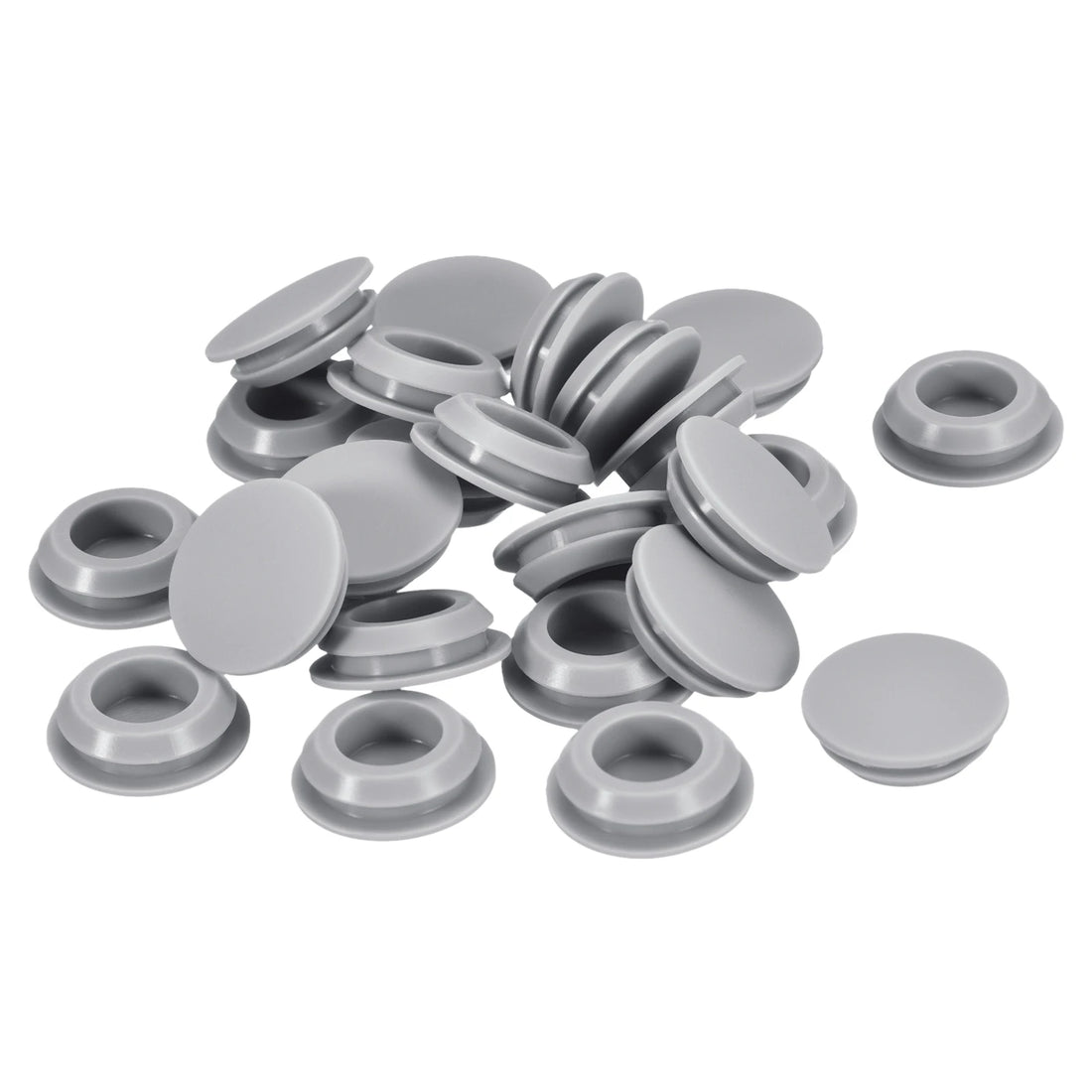 plastic cover 15/25pcs 10-19mm Silicone Plugs Furniture Hole Covers Snap in Locking Hole Plugs Hole Stoppers for Metal Tube Furniture End Caps