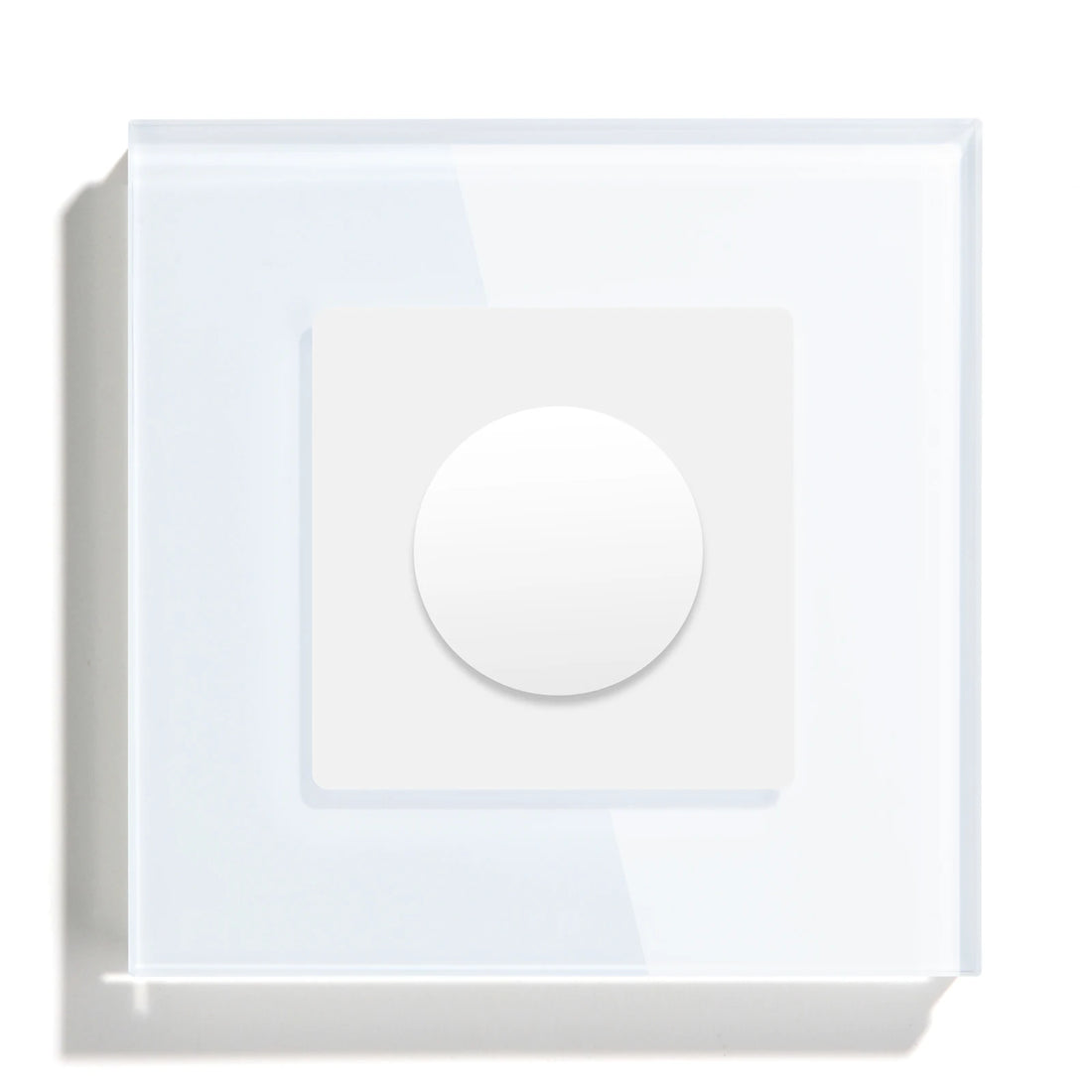LED DIMMER SWITCH/pc/dimmer BSEED Dimmer Light Switch Adjustable Rotary Knob Crystal Glass Mechanical LED Dimmable Brightness Memory Wall Mounted Switches
