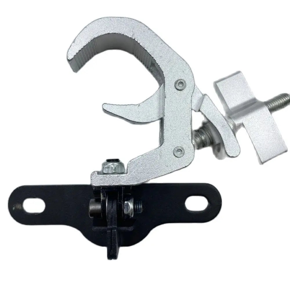PLINTH BEAM MOUNT BKT ISSUE A  FINISH NATURAL ANODISED Aluminum Fold Clamp 105-115mm Pitch Bracket For LED Moving Head Beam Lighting Truss Mount Clamp Hooks Mobile DJ Stage Para Luces