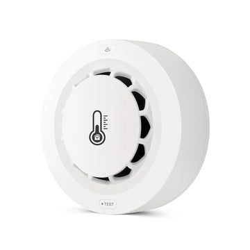 SMOKE ALARM,HEAT ALARM Tuya WiFi Smoke Alarm Temperature and Humidity Sensor Smoke Detector Fire Protection Alarm Smokehouse Combination Firefighters