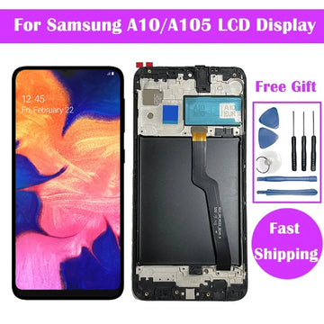LCD For Samsung A10 A105 SM-A105F/DS LCD Display Touch Screen Digitizer Assembly For SM-A105F SM-A105G SM-A105M SM-A105FN