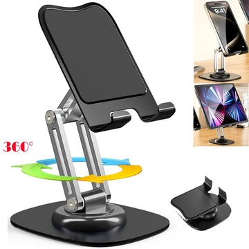 PHONE STAND 1PCS 360°Adjustable Universal Tablet Stand Desk Holder Mount Detachable Arm For Cell Phone iPad iPhone Portable Desktop Stand