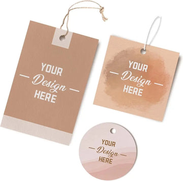 PAPER LABELS  Custom Hang Tags Labels for Clothes Custom Paper Hang Tags for DIY Handmade Items for Valentines Gift Wedding Decorations