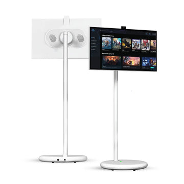 27 inch touch screen with pc box Factory 27 Inch Portable Monitor 128Gb Portable Android Tv Rollable Mobile Tv Portable Touch Screen Smart Tv with Battery