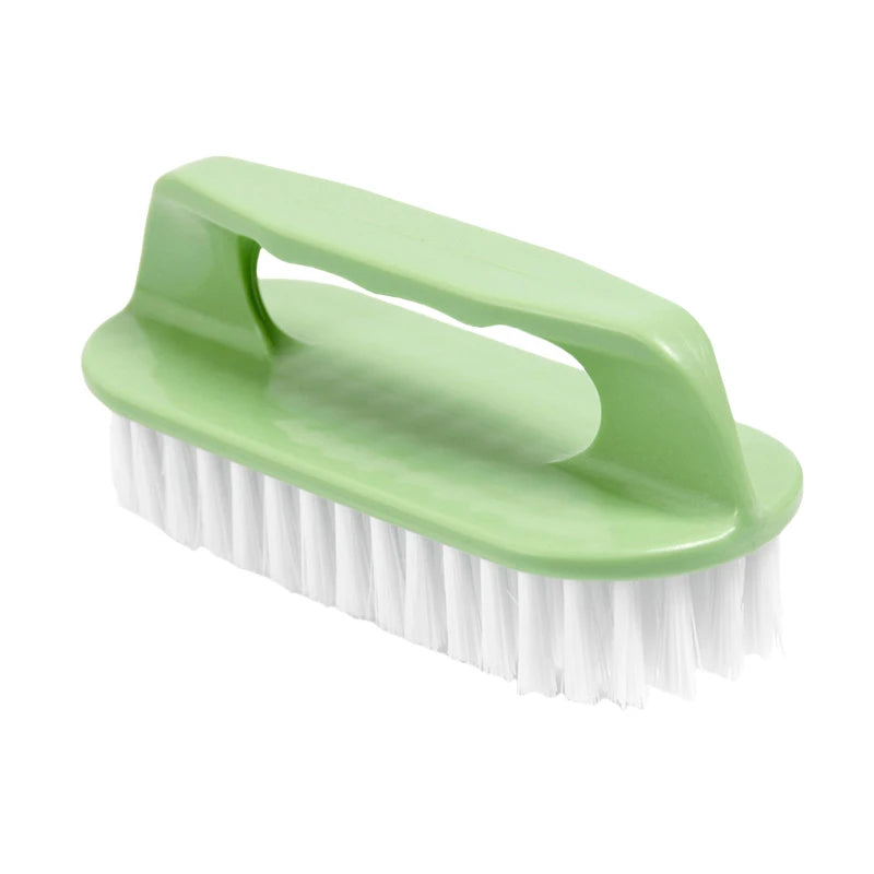 Plastic brushes 1Pcs Scrubbing Brush Soft Bristle Laundry Clothes Shoes Scrub Brush Portable Plastic Hands Cleaning Brush for Kitchen Bathroom