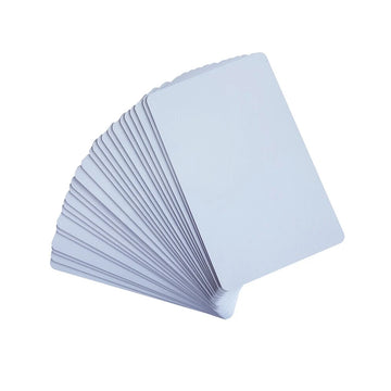 PVC CARDS 50pcs High Glossy Blank PVC Business Card Design Logo Name Thank You ID Card Waterproof and Double Sided Printing NOT NFC Cards